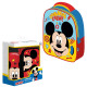 Σετ Τσάντα Πλάτης 3D με Φαγητοδοχείο και Παγούρι Mickey (Νηπιαγωγείο/Παιδικός)