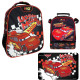 Τσάντα Πλάτης 2Θ + Σετ Φαγητοδοχείο με Παγούρι + Σουπλά Cars (Νηπιαγωγείο/Παιδικός)