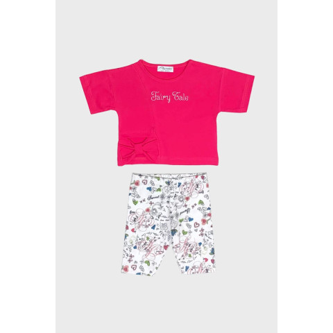 Σετ κορίτσι 2 τμχ δετό |ΡΟΖ-ΠΟΛΥΧΡΩΜΟ 22440065