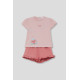 Σετ 2τμχ με σόρτς "Have a great summer"  Ροζ 263001