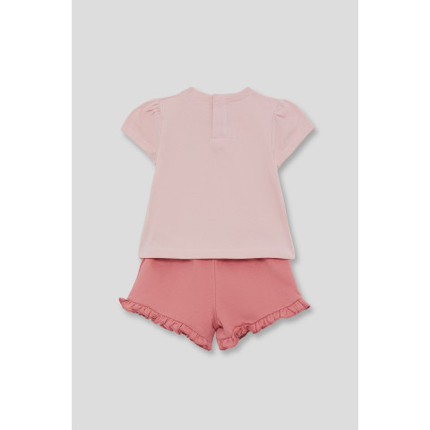 Σετ 2τμχ με σόρτς "Have a great summer"  Ροζ 263001
