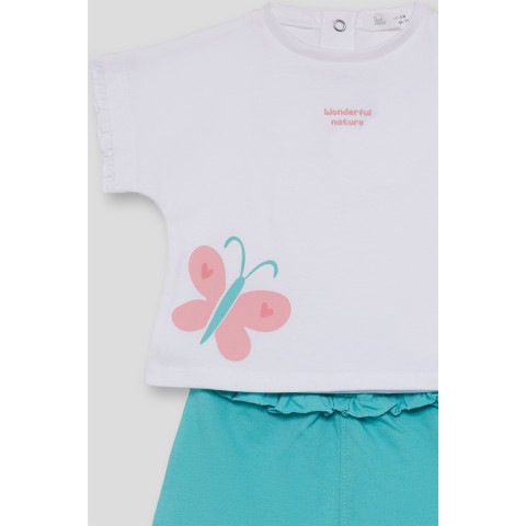 Σετ 2τμχ με σόρτς "Wonderful nature" Βεραμάν 263042