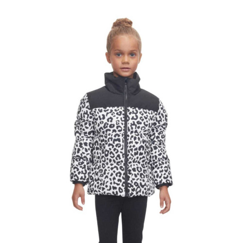 Μπουφάν Καπιτονέ Άσπρο-μαύρο Λεοπάρ 2595209
