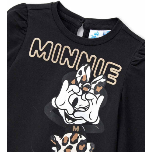 Μπλούζα μακό Minnie-Μαύρη