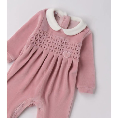 Φορμάκι βελουτέ ανάγλυφο Ροζ 4F187/00