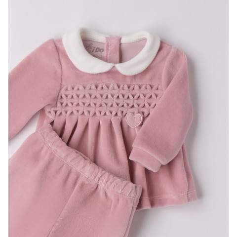 Βρεφικό Σετ 2 τμχ Ανάγλυφο Ροζ 4F/197/00 