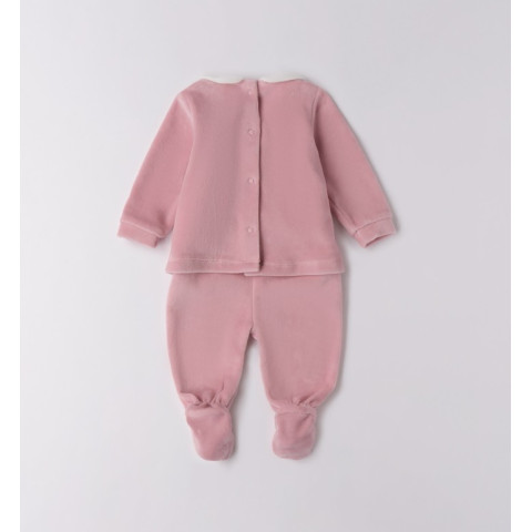 Βρεφικό Σετ 2 τμχ Ανάγλυφο Ροζ 4F/197/00 