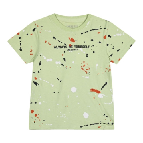 Μακό κοντομάνικη εμπριμέ μπλούζα με τύπωμα| ΑΒΟΚΑΝΤΟ