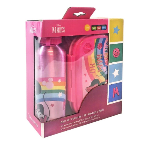 ΦΑΓΗΤΟΔΟΧΕΙΟ-ΠΑΓΟΥΡΙ ΑΛΟΥΜΙΝΙΟΥ ΣΕΤ MINNIE