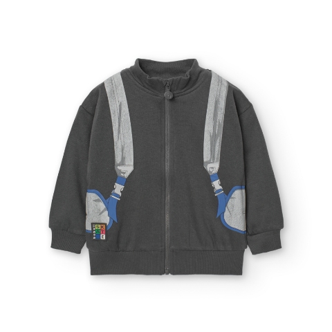 Boboli Παιδική Ζακέτα Ανθρακί 349129-8116