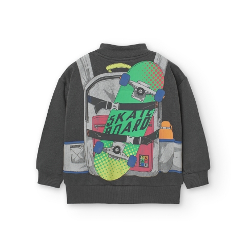 Boboli Παιδική Ζακέτα Ανθρακί 349129-8116