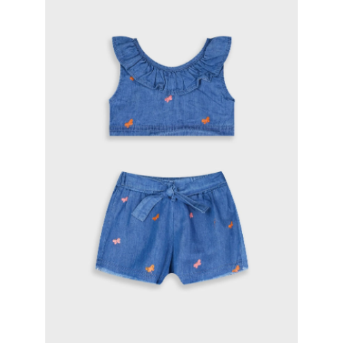 Τζιν σετ για κορίτσι | ΑΝΟΙΧΤΟ ΜΠΛΕ 15-225306-0