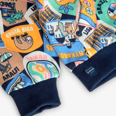 Ζακέτα αγόρι εμπριμέ-Boboli 311151-9650