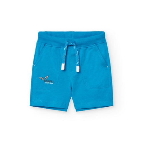 Βερμούδα αγόρι μπλε -Boboli 391047-2606