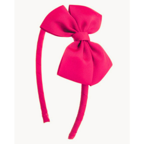 Στέκα Μαλλιών με Φιόγκο Fuchsia 