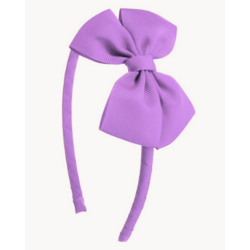 Στέκα Μαλλιών με Φιόγκο Light Purple 