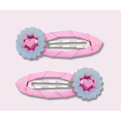 Κλιπ μαλλιών Starry Hearts