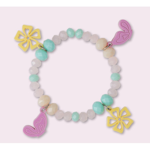 Βραχιόλι με ανθισμένο κήπο