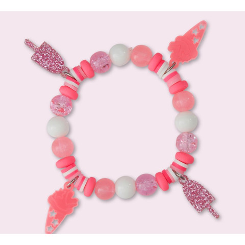 Σκουλαρίκια με κλιπ παγωτού