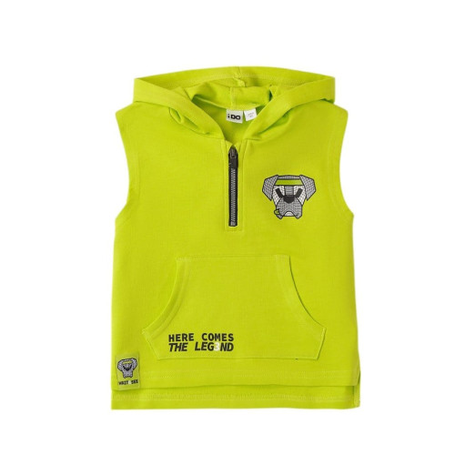 Αμάνικο μπλουζάκι για αγόρι λάιμ I DO-4B262/00