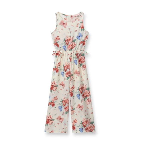 Ολόσωμη Αμάνικη Floral Φόρμα DGP3140F