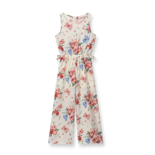 Ολόσωμη Αμάνικη Floral Φόρμα DGP3140F