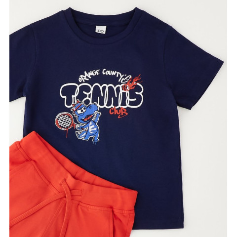 Σετ με σόρτς τέννις Navy 4G448/G1