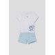 Σετ 2τμχ με σόρτς Χταπόδι Γαλάζιο 264023