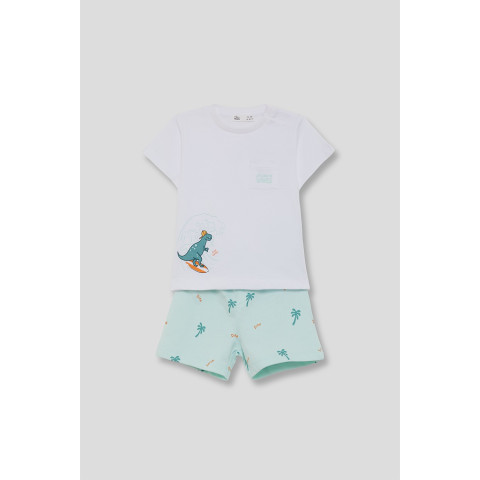 Σετ 2τμχ με σόρτς με Δεινόσαυρο "Cool Surf" Βεραμάν 264052