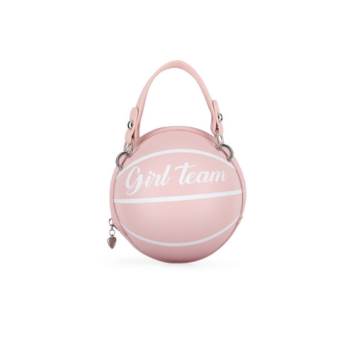 Τσάντα στυλ Μπάλα  "Team Girl" ροζ