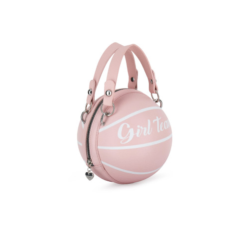 Τσάντα στυλ Μπάλα  "Team Girl" ροζ