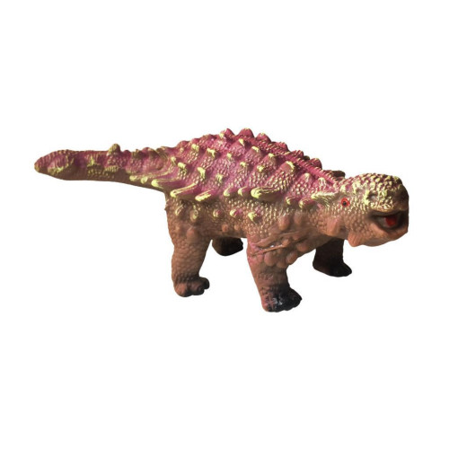 Δεινόσαυρος μινιατούρα με ήχο Luna Toys Αγκυλόσαυρος 33x11x10,5 εκ.