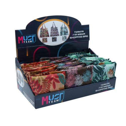 Τσάντα για Ψώνια Must Team Πτυσσόμενη 3 Σχέδια